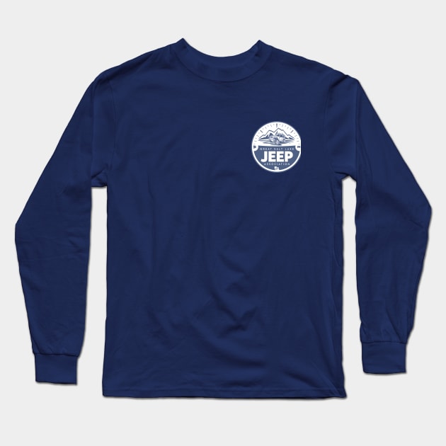 Great Salt Lake Jeep Association Long Sleeve T-Shirt by GSLJA